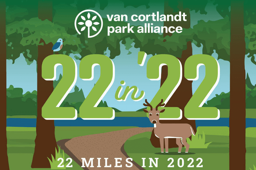 Van cortlandt park alliance 22 in 22 miles in 2020.