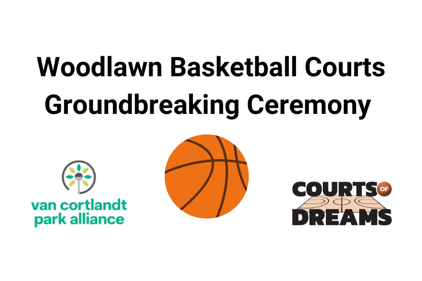 Woodlawn basketball courts ground breaking ceremony.