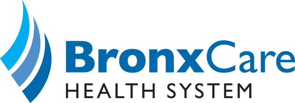 Bronx care health system logo.