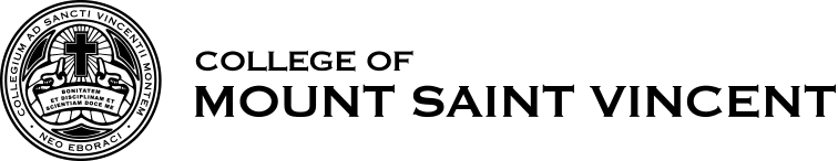Mount saint vincent college logo.