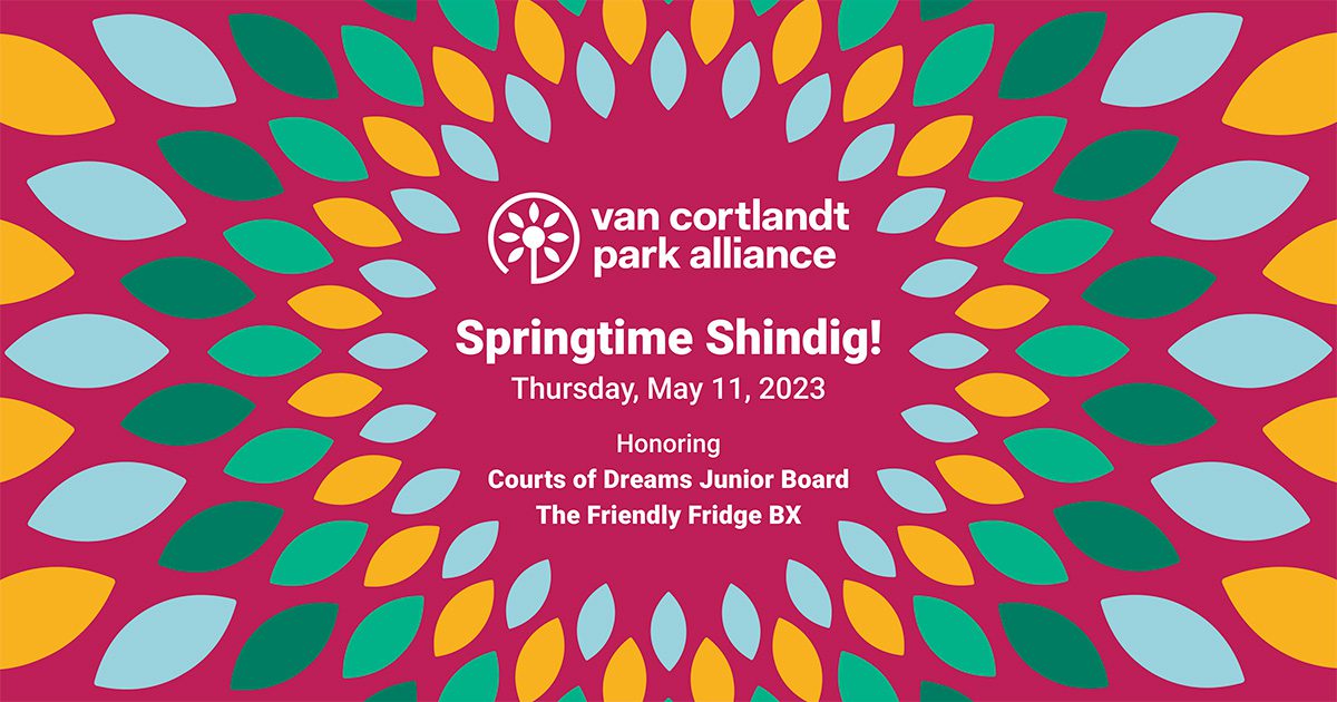 A poster for springtime shindig in vancouver, british columbia.