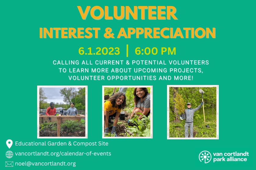 Volunteer interest and appreciation.