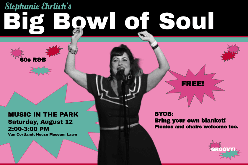 A poster for the big bowl of soul.