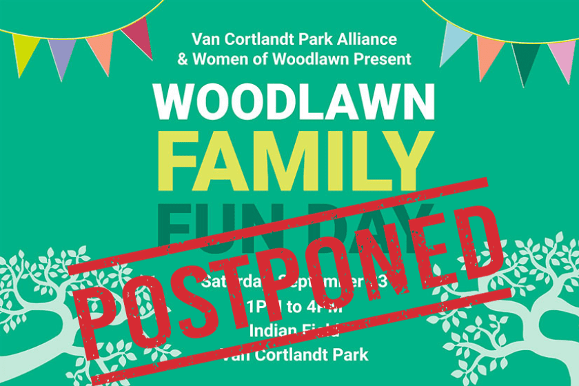 Woodlawn family fun day postponed.